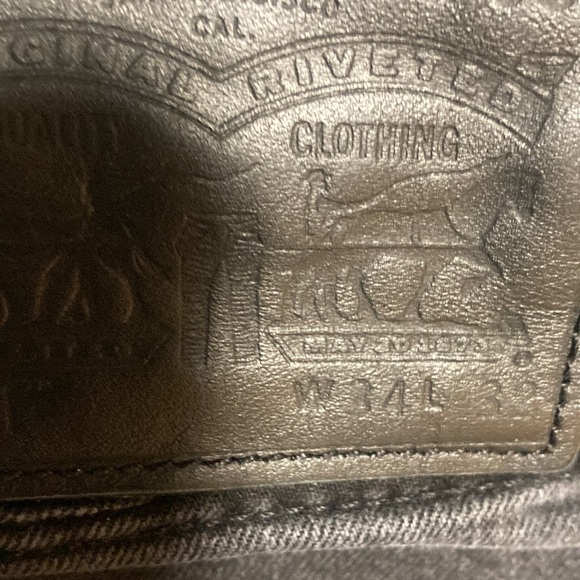 Levi Strauss &Co black jeans - Picture 4 of 5